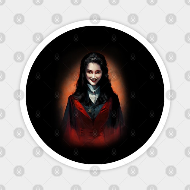 Female Vampire Magnet by maxdax